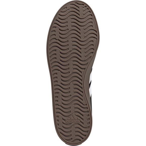 Adidas Mens VL Court 3 Sneaker Black White Gum Size 10 Skateboard Shoe New - Picture 4 of 6